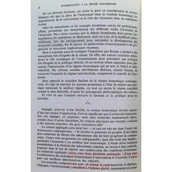 Introduction à la pensée keynésienne-