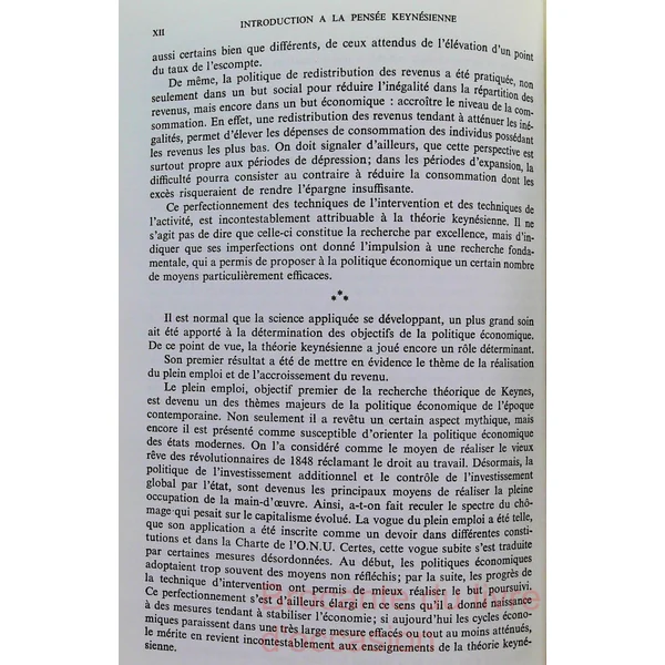Introduction à la pensée keynésienne