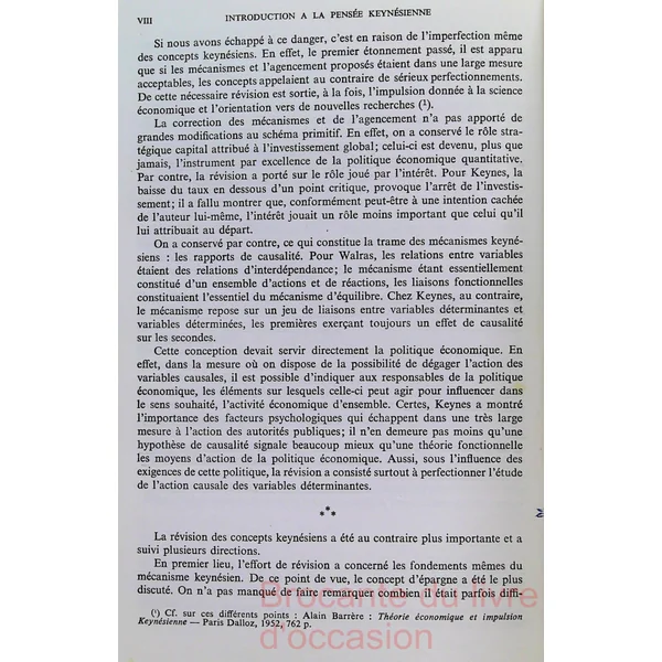 Introduction à la pensée keynésienne