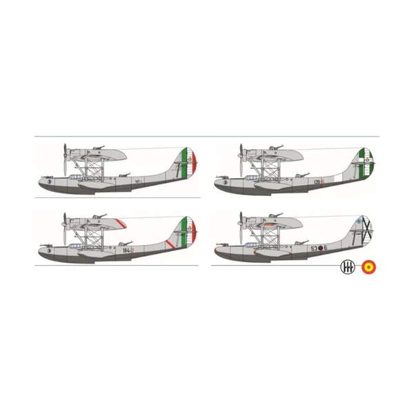 ITALERI: 1/72; CANT Z.501 Gabbiano