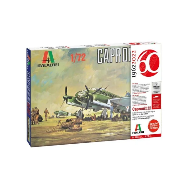 ITALERI: 1/72; Caproni Ca. 313/314 (Vintage Limited Ed.)