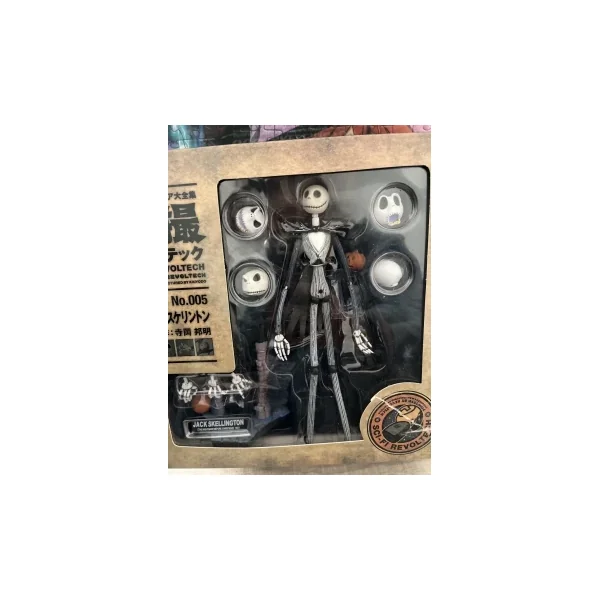 Jack Skellington Revoltech No.005 Kaiyodo – Complète avec boîte – Jamais exposée