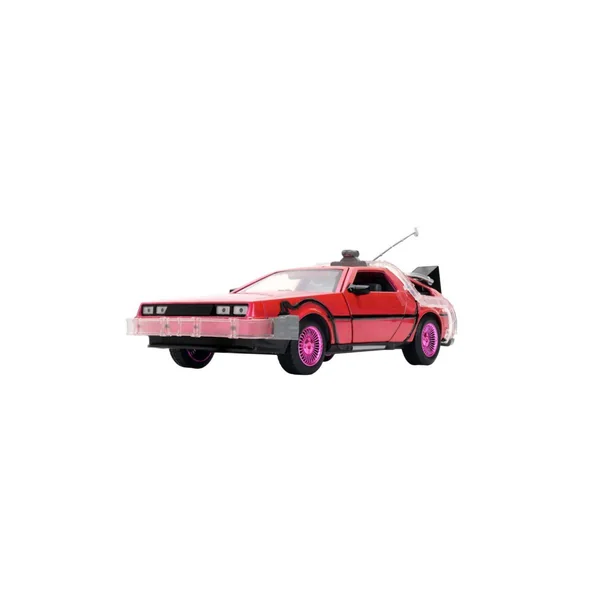JADA 35510 BTTF TIME MACHINE PINK PINK SLIPS 1/24