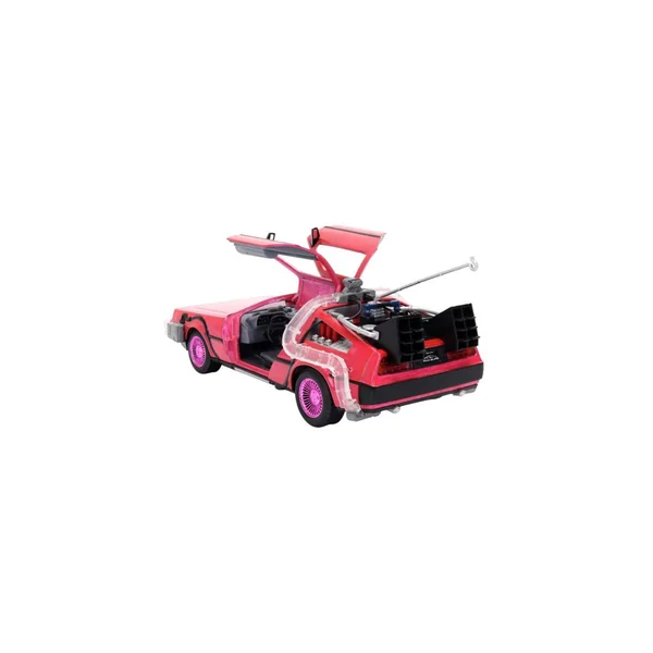 JADA 35510 BTTF TIME MACHINE PINK PINK SLIPS 1/24