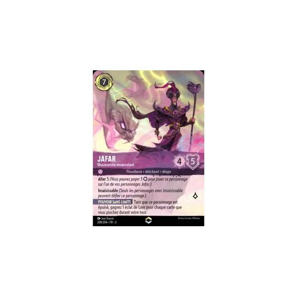 Jafar, Illusionniste ensorcelant - 208/204 - ITI - Les Terres d'Encres - Enchanté - Français