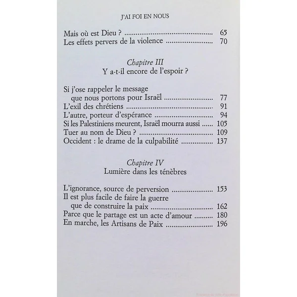 J'ai foi en nous