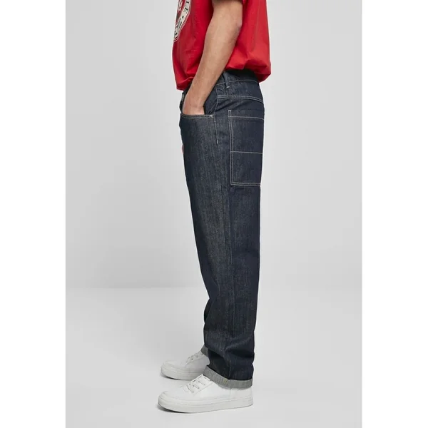 Jean Southpole Embroidery Denim Indigo