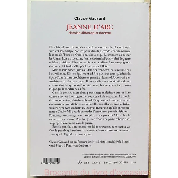 Jeanne d'Arc - Héroine diffamée et martyre