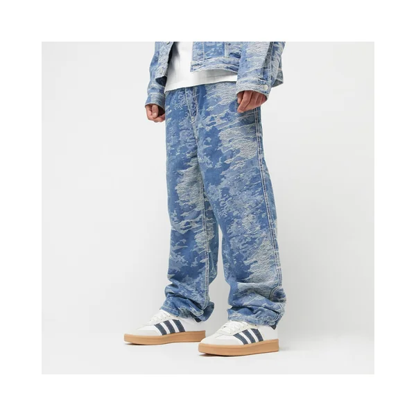Jeans Baggy OG K Distress Camo Five Pocket Denim