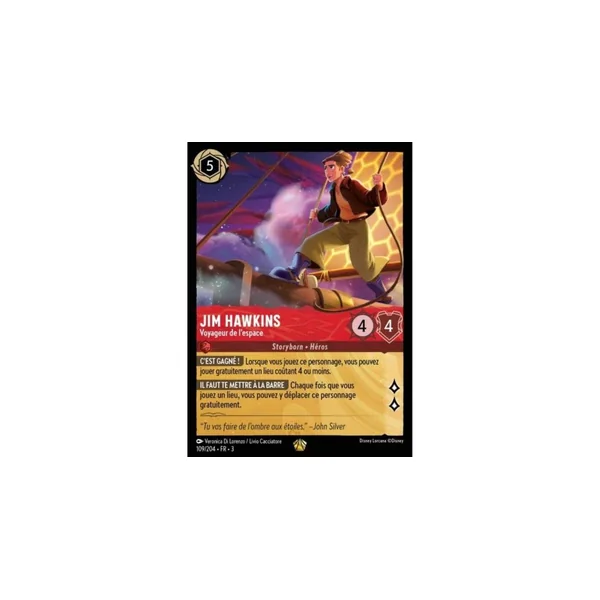 Jim Hawkins, Voyageur de l'espace - 109/204 - ITI - Les Terres d'Encres - Brillante - Premium - Français