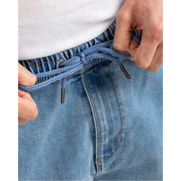 Jogger pant reel Reflex Rib Cargo Light Blue Grey Wash