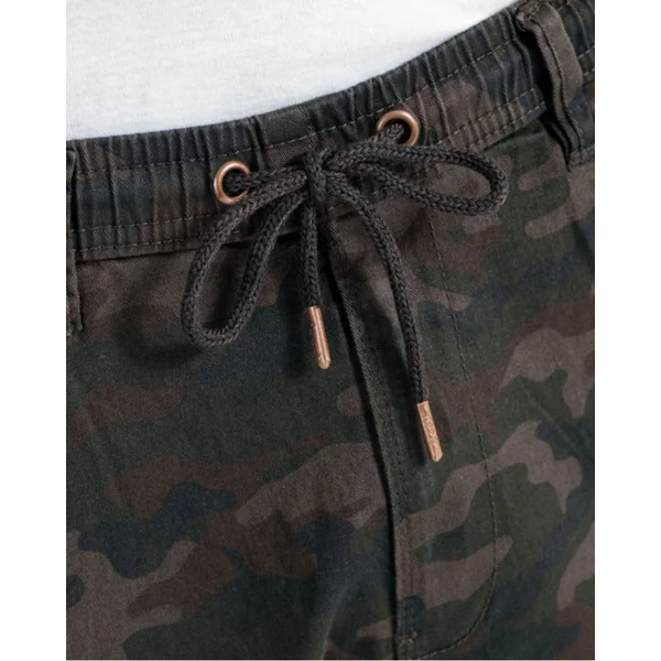 Jogger pant reell Reflex Rib Cargo Black Camo