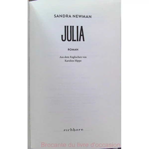 Julia Roman (en allemand)