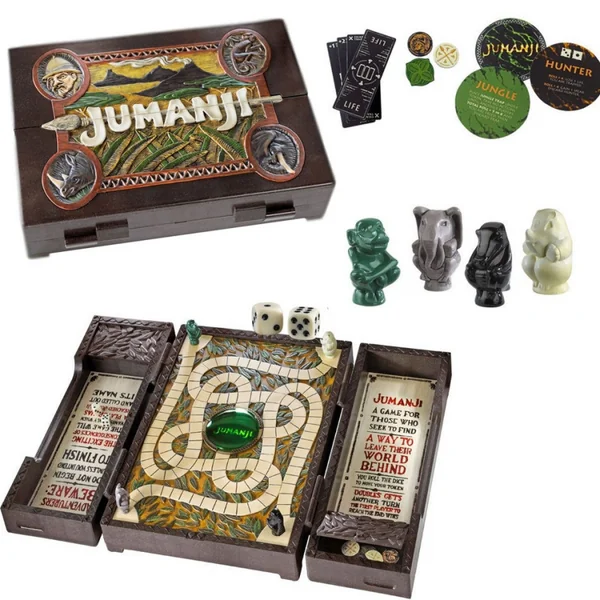 JUMANJI Réplique 1 1 Réplique Jeu de Plateau Noble Collection