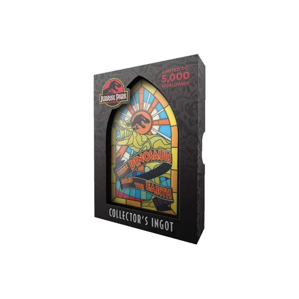 JURASSIC PARK - Stained Glass Window - Lingot Edition Limitée
