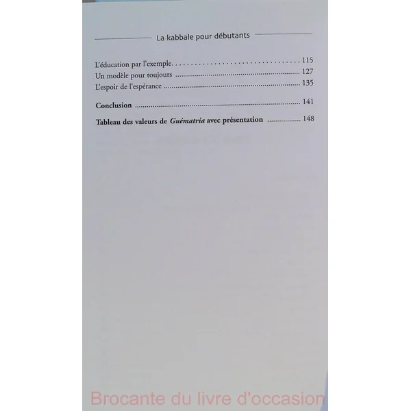 Kabbale pour débutants