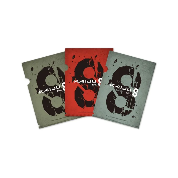 Kaiju No. 8 set 3 pochettes transparentes Season 2