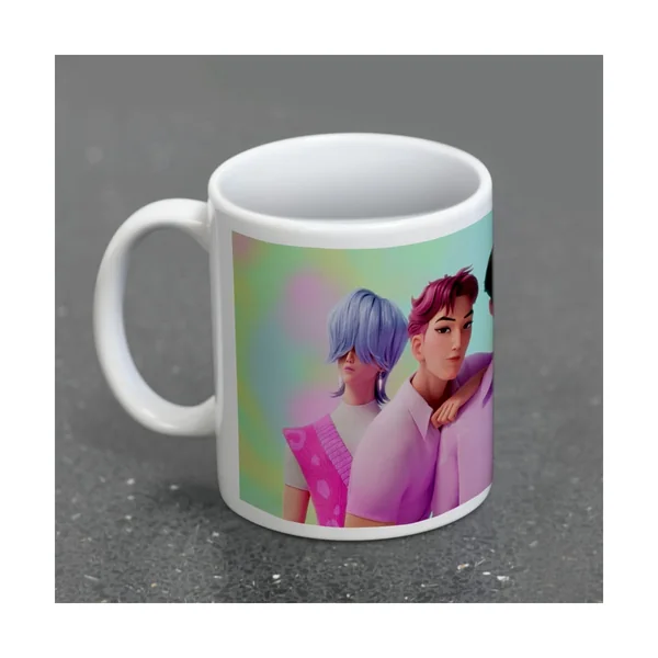 KPop Demon Hunters mug Saja Boys
