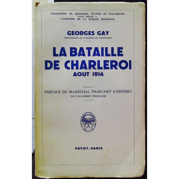 La Bataille de Charleroi 1914