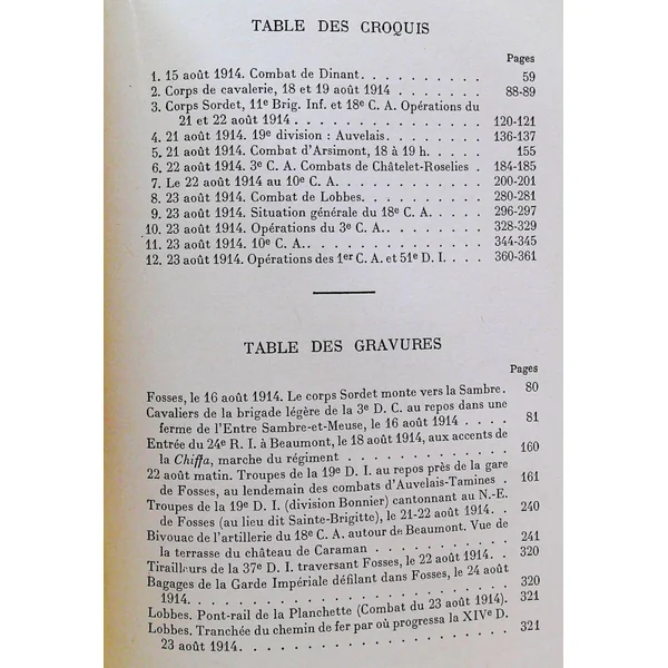 La Bataille de Charleroi 1914