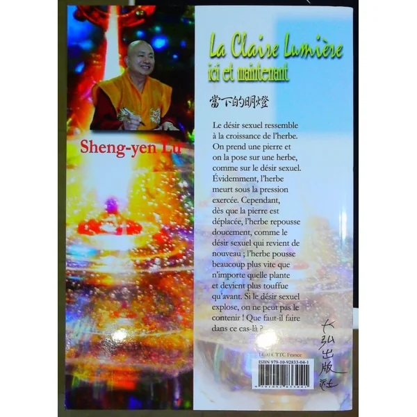 La claire lumière ici et maintenant