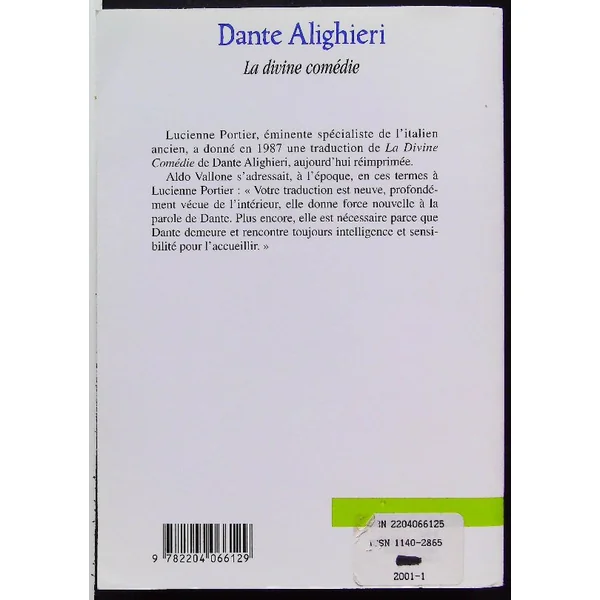La divine comédie