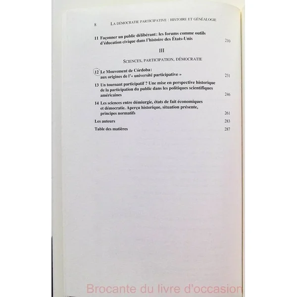 La démocratie participative-