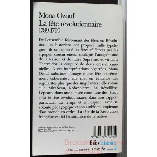 La Fête révolutionnaire (1789-1799)
