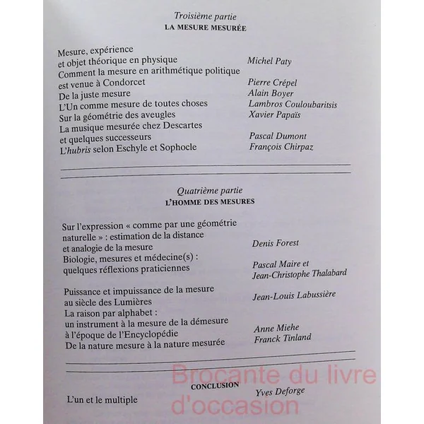 La Mesure