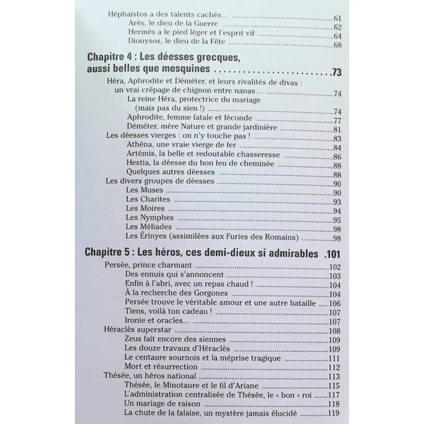 La Mythologie pour les nuls