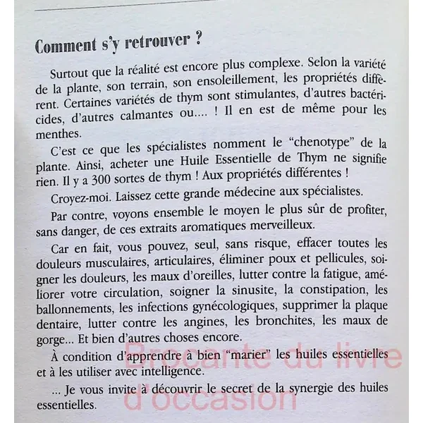 La panacée aux 41 huiles essentielles-