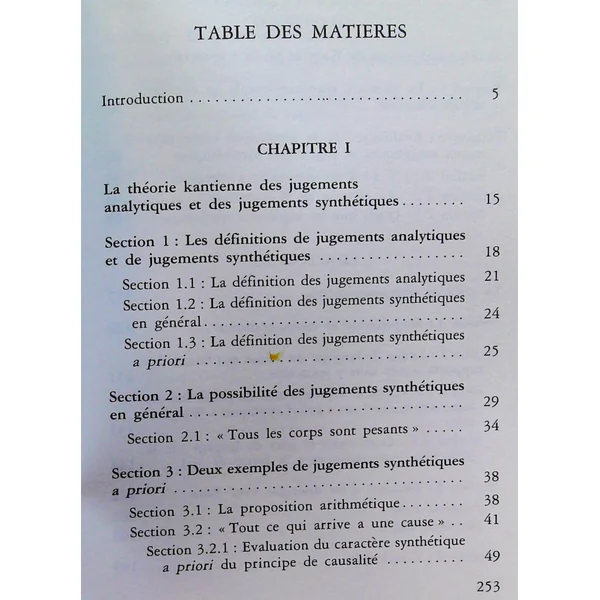 La question du jugement