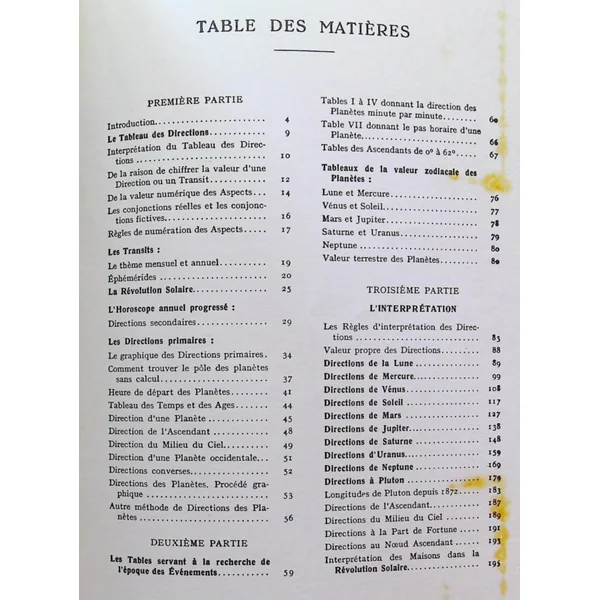 La recherche de l'époque des événements