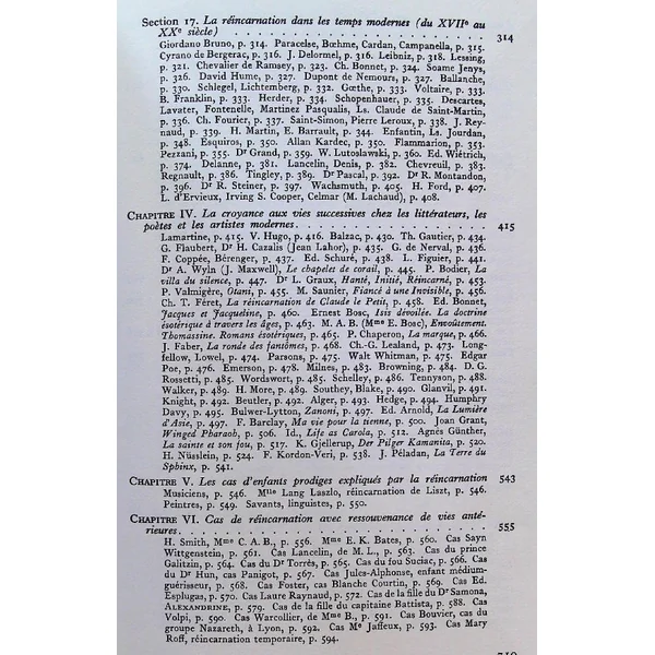 La réincarnation