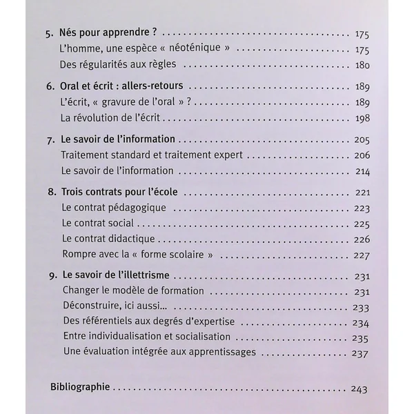 La saveur des savoirs-