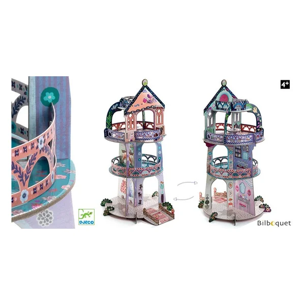 La tour des merveilles en carton POP'N PLAY