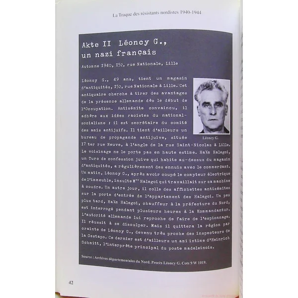 La Traque des résistants nordistes (1940-1944)(2)