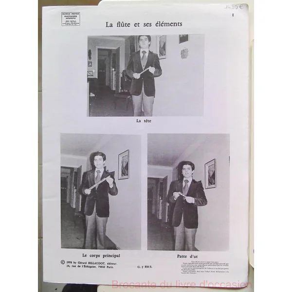 L'ABC de la fl^ute Méthode pour débutants