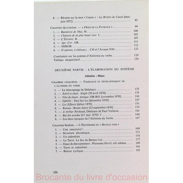 L'alchimie du verbe de rimbaud