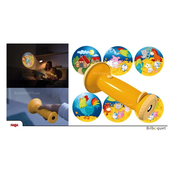 Lampe de poche-projecteur Chut, Coco !