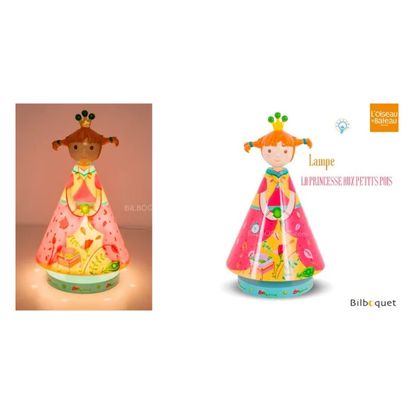 Lampe Luciole - La Princesse aux petits pois