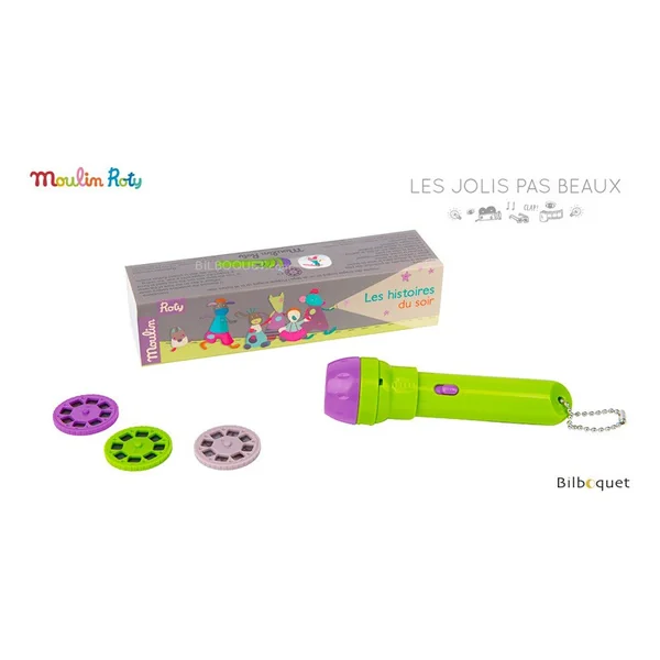 Lampe à histoires - Les Jolis pas Beaux - Moulin Roty