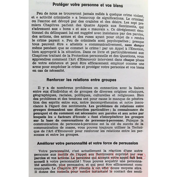 L'appel Emotionnel-