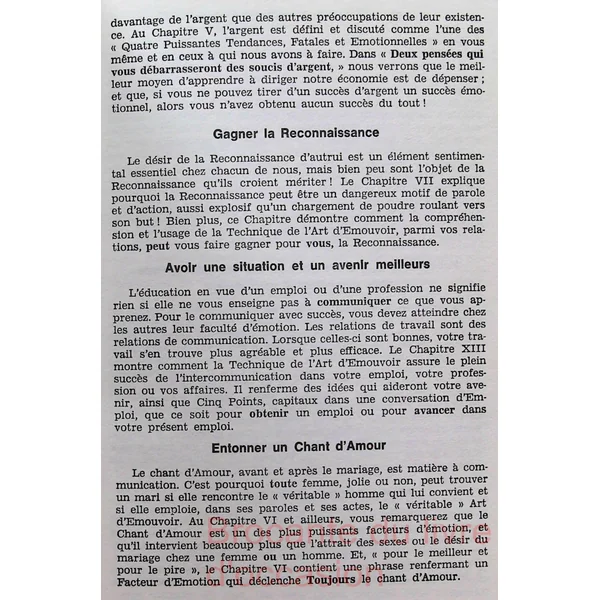 L'appel Emotionnel-