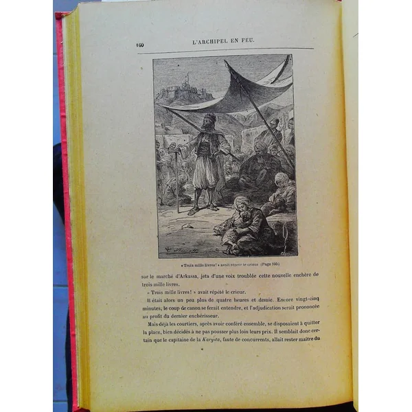 L'Archipel En Feu - Collection Hetzel Les Voyages Extraordinaires.