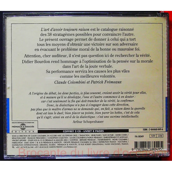 L'Art D'Avoir Toujours Raison