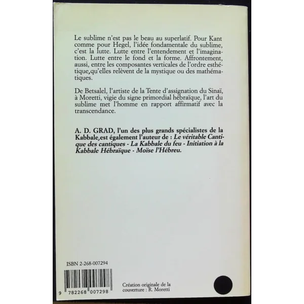 L'art du sublime