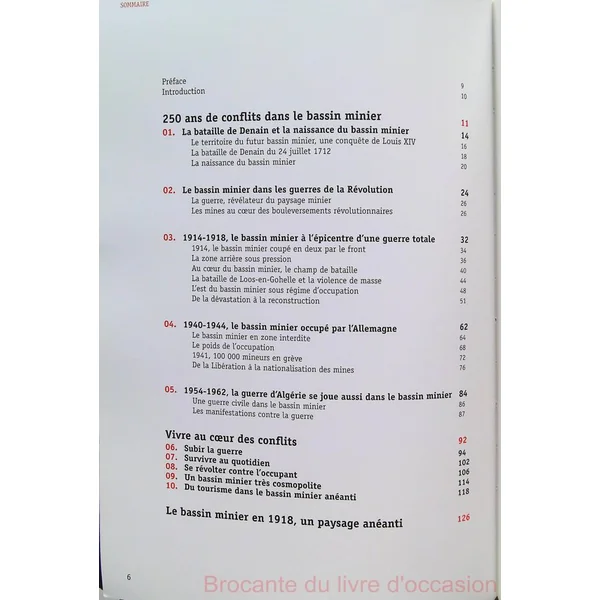 Le bassin minier au coeur des conflits + CD