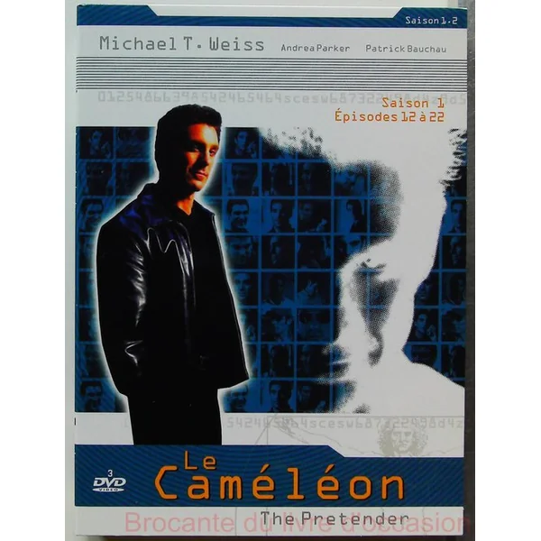 Le Caméléon Saison 1-1 et 1-2 6 DVD