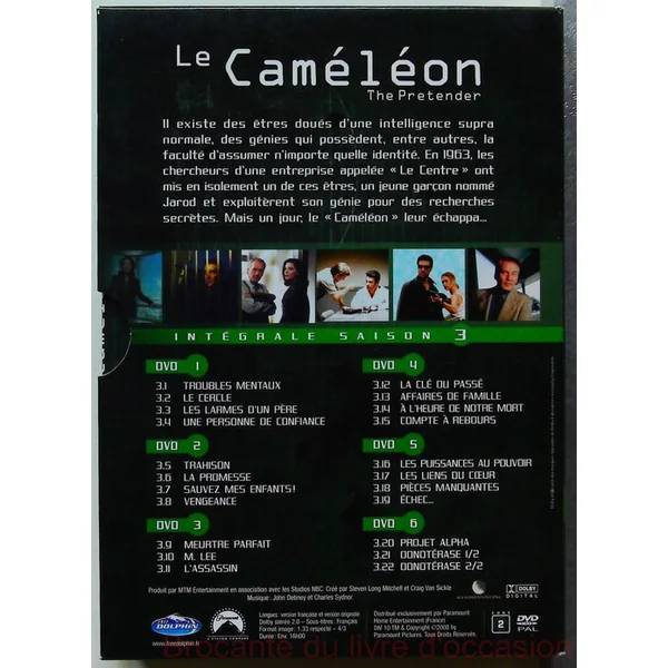 Le Caméléon-Intégrale Saison 3